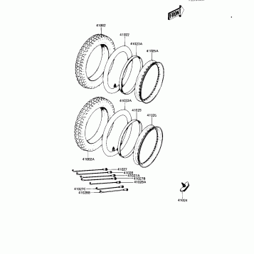 WHEELS/TIRES ('82-'83 A9/A10)