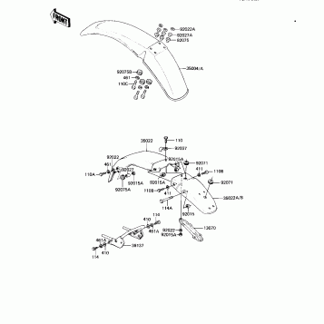 FENDERS ('82-'83 A9/A10)
