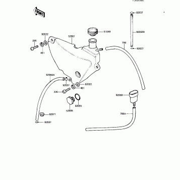 OIL TANK ('82-'83 A9/A10)