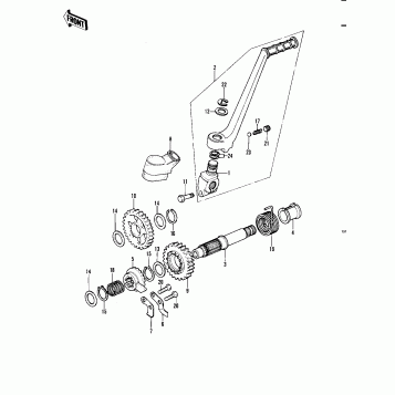 KICKSTARTER MECHANISM