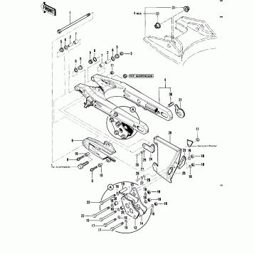 SWING ARM/CHAIN COVER