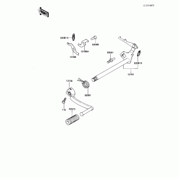 GEAR CHANGE MECHANISM