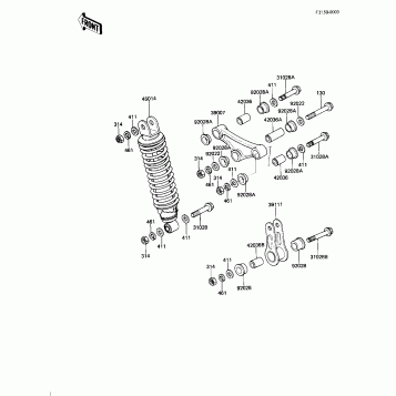 REAR SUSPENSION/SHOCK ABSORBER