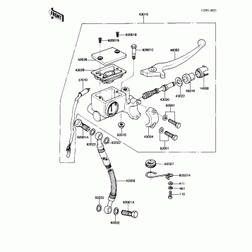 FRONT MASTER CYLINDER