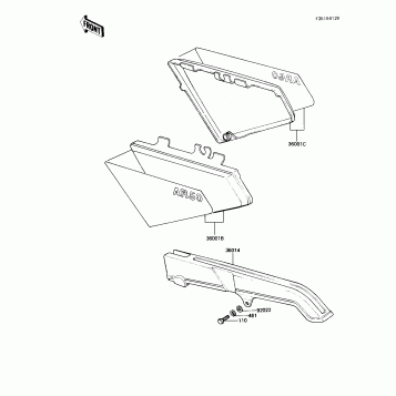 SIDE COVERS/CHAIN COVER