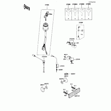 IGNITION SWITCH/LOCKS/REFLECTORS