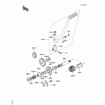 KICKSTARTER MECHANISM