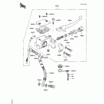 FRONT MASTER CYLINDER