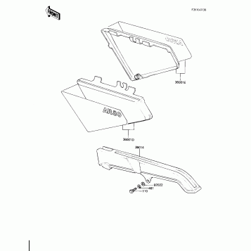 SIDE COVERS/CHAIN COVER