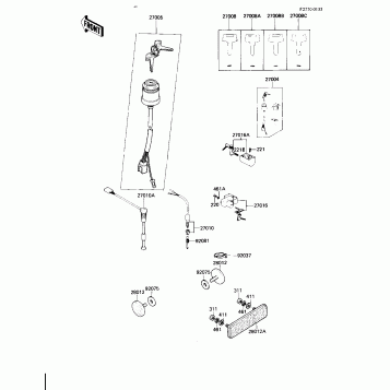 IGNITION SWITCH/LOCKS/REFLECTORS
