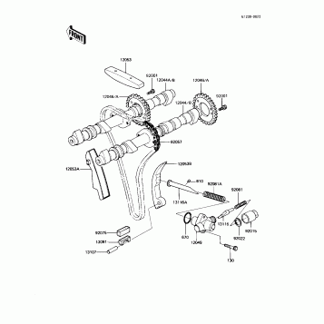 CAMSHAFTS/CHAIN/TENSIONER
