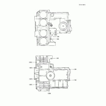 CRANKCASE BOLT & STUD PATTERN