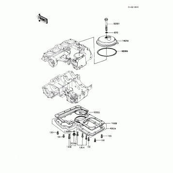 BREATHER COVER/OIL PAN