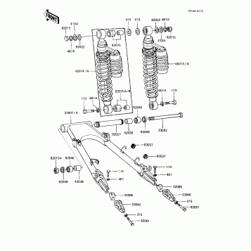 SWING ARM/SHOCK ABSORBERS