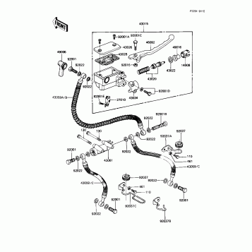 FRONT MASTER CYLINDER