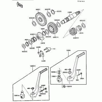 KICKSTARTER MECHANISM