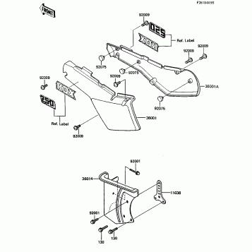 SIDE COVERS/CHAIN COVER