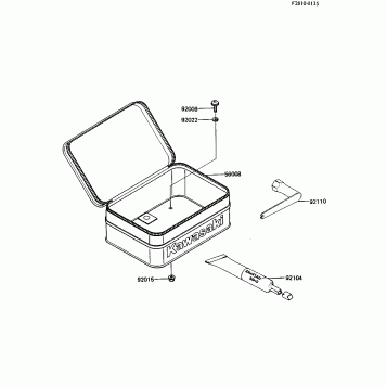 OWNER TOOLS/TOOL CASE