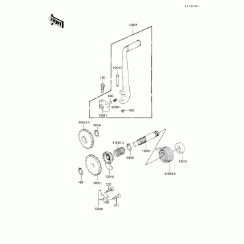 KICKSTARTER MECHANISM