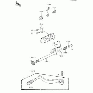 GEAR CHANGE MECHANISM