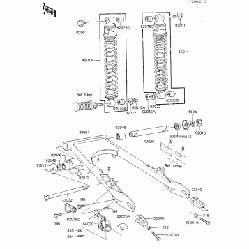 SWING ARM/SHOCK ABSORBERS