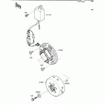 IGNITION ('84 KX250-C2)