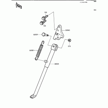 STAND ('84 KX250-C2)