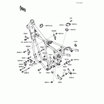 FRAME FITTINGS ('83 A1)