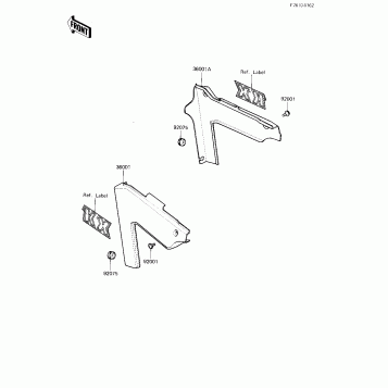 SIDE COVERS ('83 A1)