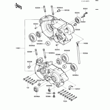 CRANKCASE ('84 A2)
