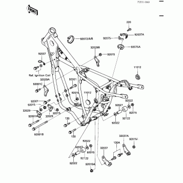 FRAME FITTINGS ('84 A2)
