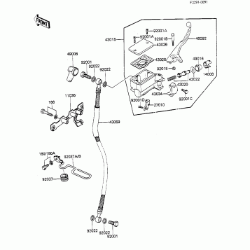 FRONT MASTER CYLINDER