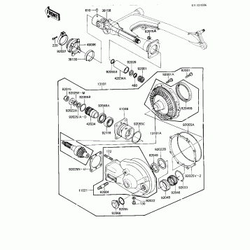 DRIVE SHAFT/FINAL GEARS