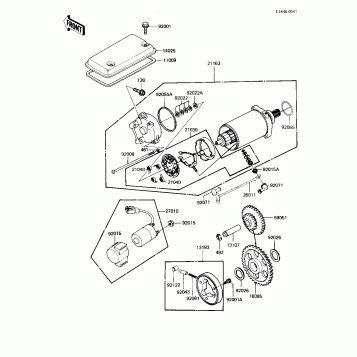 STARTER MOTOR/STARTER CLUTCH