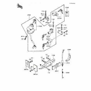 IGNITION SWITCH/LOCKS/REFLECTORS