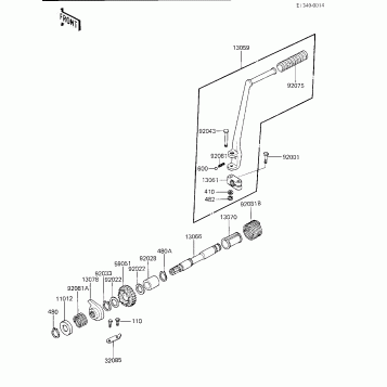 KICKSTARTER MECHANISM