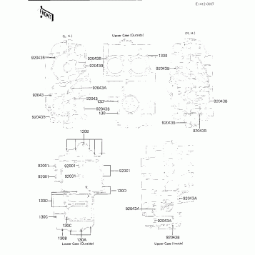 CRANKCASE BOLT PATTERN