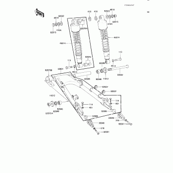 SWING ARM/SHOCK ABSORBERS