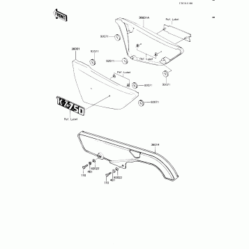 SIDE COVERS/CHAIN COVER