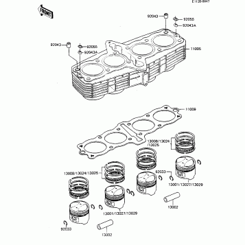 CYLINDER/PISTONS