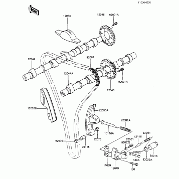 CAMSHAFTS/CHAIN/TENSIONER