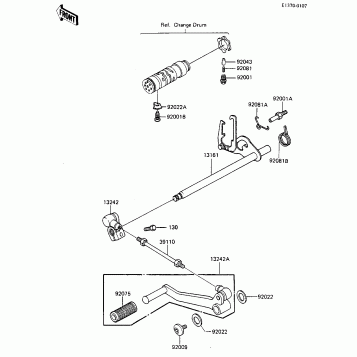 GEAR CHANGE MECHANISM