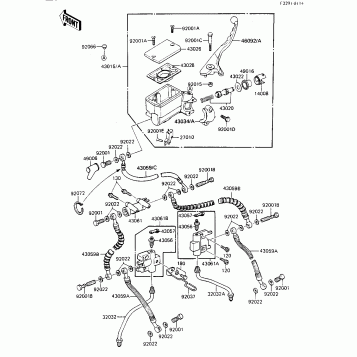 FRONT MASTER CYLINDER