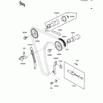 CAMSHAFTS/CHAIN/TENSIONER
