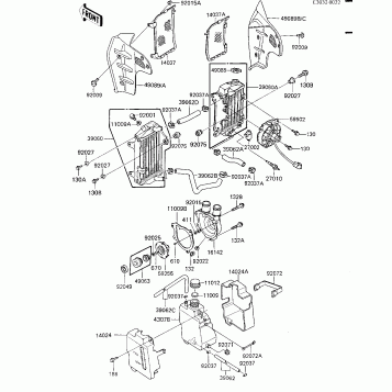 RADIATORS/FAN/COOLANT TANK/WATER PUMP