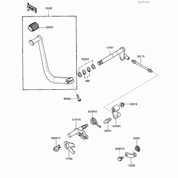 GEAR CHANGE MECHANISM