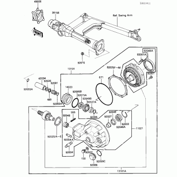 DRIVE SHAFT/FINAL GEARS
