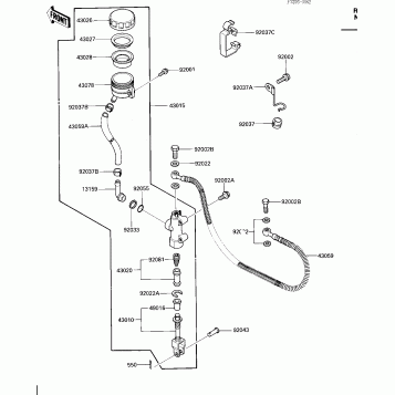 REAR MASTER CYLINDER