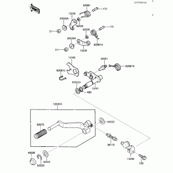 GEAR CHANGE MECHANISM
