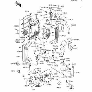 RADIATOR/FAN/WATER PUMP